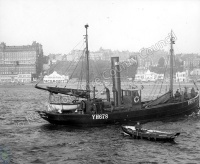 Steam Trawler in South Bay, Scarborough
